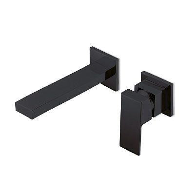 Смеситель для умывальника FADO S.r.l MIX06045B встроенный матовый черный