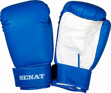 Боксерские перчатки SENAT 1512-bl р. 12 12oz синий