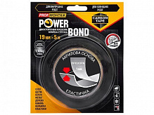 Двусторонняя клейкая лента CARBON TAPE Power Bond 19 мм х 5 м прозрачный
