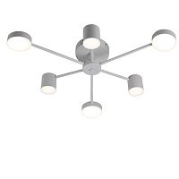 Люстра світлодіодна Victoria Lighting з пультом д/к 60 Вт білий Otis/PL6 white 