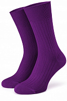 Шкарпетки KRAGO Viola Ribbed sk-2-018 р.43-46 фіолетовий