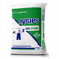 Штукатурка AyGips гіпсова Izo Start 25 кг