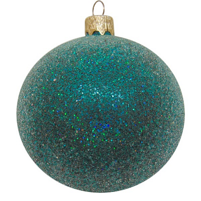 Шар новогодний d80 сахарн. ,9632-61/27293 