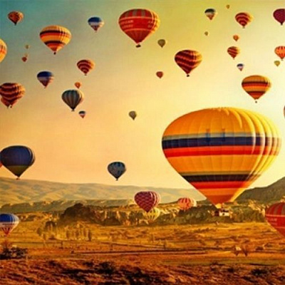 Набір для творчості зі стразами на підрамнику Весь світ для тебе 30x30 см Діамантові ручки