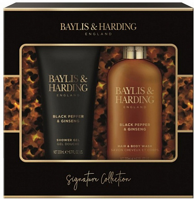 Набор подарочный для мужчин Baylis&Harding Signature Men's Black Pepper&Ginseng (BH21BP2PSET)