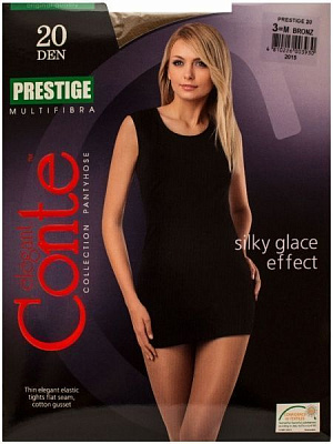 Колготки Conte PRESTIGE 20 den bronz р. 5 бронзовый 