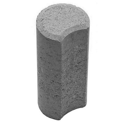 Столбик Ринг 110x250 мм графит