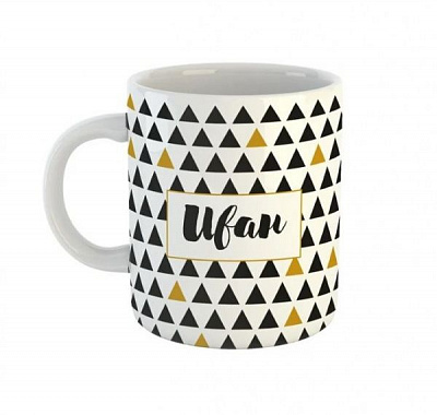 Чашка Black&Gold «Иван» Be Happy