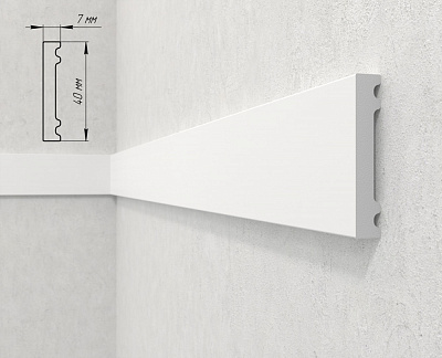 Молдинг 164-115 2800x7x40мм