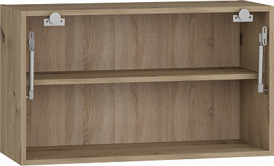 Шафа верхня Грейд з газліфтом LS (фас.СВ) Оптимум 800x463x297 мм дуб артізан