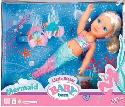 Лялька Zapf Baby Born Сестричка Русалонька з аксесуарами