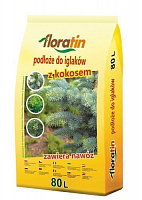 Торф кокосовий Floratin для хвойних рослин 80 л