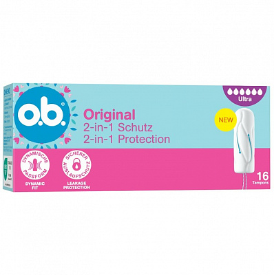 Тампони o.b. Original 16 шт.
