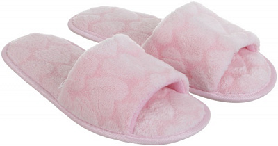 Капці домашні La Nuit Серця р. 40 рожевий sainty/hearts/pink