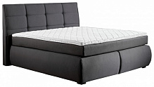 Кровать Мебель Прогресс Саванна 160x200 см темно-серый 