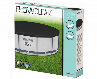 Тент для бассейна Bestway Flowclear 366 см 58037