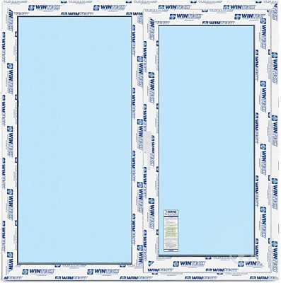 Окно поворотно-откидное WINTECH 540 1400x1410 мм правое 