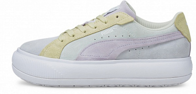 Кроссовки Puma Suede Mayu Raw Wns 38311401 р.UK 5,5 серо-желтый
