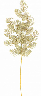 Гілочка декоративна пір’їнка в асортименті 3 кольори 76 см TG23H23063