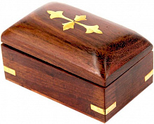 Скринька дерев'яна Хрестик WB110-3
