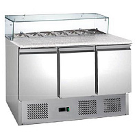 Стол холодильный HURAKAN HKN-GXSD3GN-GC 240 Вт 