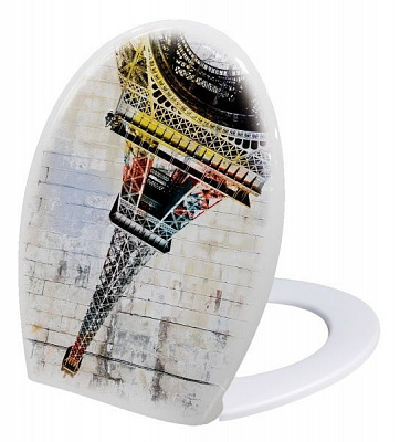 Сиденье для унитаза с крышкой Klechniowska Paris Green