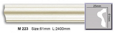 Молдинг Harmony М-223 2400x61x25мм 