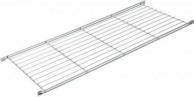 Полиця до гардеробної системи Kolchuga 850x355 мм срібний