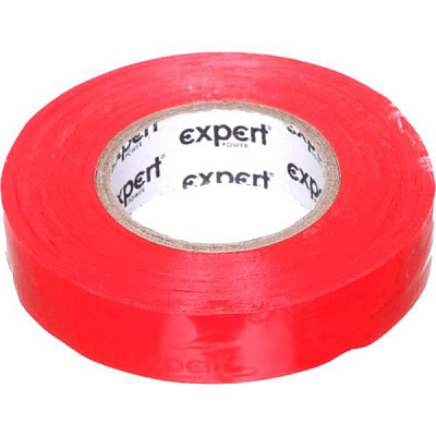 Ізострічка Expert Power ПВХ 0,13x15 мм 25 м червона ПВХ
