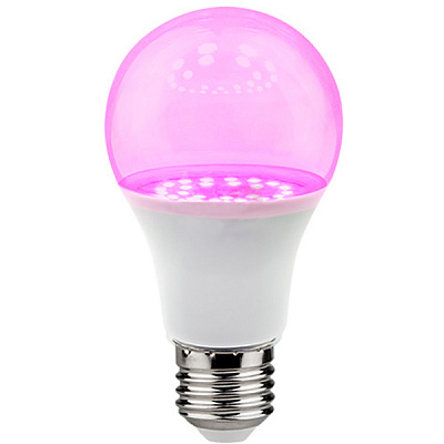 Лампа светодиодная для растений LightMaster LB-660 9 Вт A60 прозрачная E27 220 В 