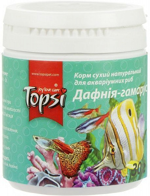 Корм Topsi Дафнія-Гамарус 30 г