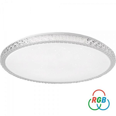 Світильник світлодіодний Hopfen з пультом ДК 74 Вт білий 3000-6000 К ESSEN 74R 74W RGB