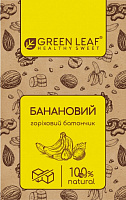 Батончик Green Leaf Горіховий Банановий 40 г