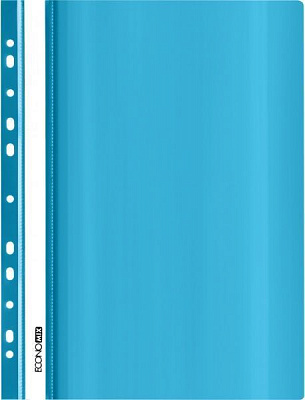 Скоросшиватель А4 Economix с перфорацией, фактура 