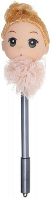 Ручка гелева Лялька рожеве плаття