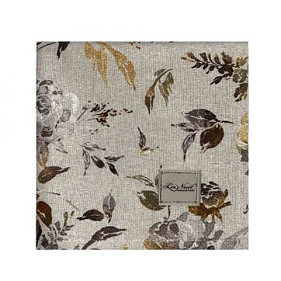 Салфетка под тарелку La Nuit ORO Роза коричневая 45x45 см 