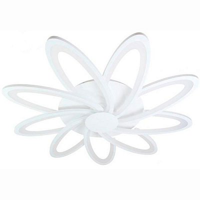 Люстра светодиодная Светкомплект ACR Deco-9FL 216 Вт WH RC белая