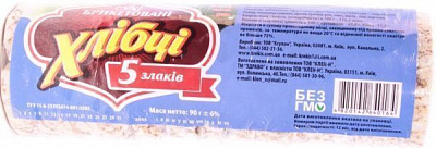 Хлебцы Здраво 5 злаков 90 г