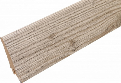 Плинтус дуб пепельный 2070х82х21 мм 