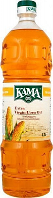 Масло КАМА кукурузное нерафинированное первого холодного отжима КАМА 920 мл 
