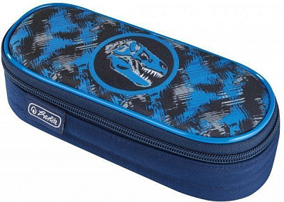 Пенал шкільний Case Flap Dino 50026326 Herlitz синій