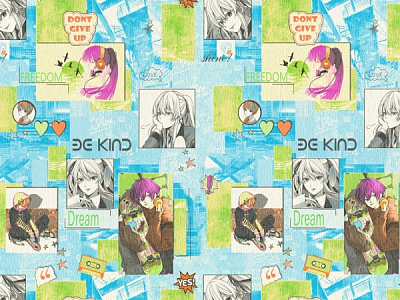 Шпалери вінілові на флізеліновій основі Слов'янські шпалери Elegance collection Наруто 2361-03 1,06x10,05 м