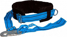 Пояс страховочный с ленточным стропом и карабином К20 Sinew 