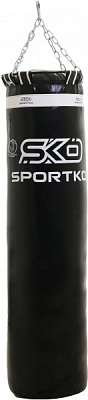 Боксерский мешок SPORTKO 130x35 см 50 кг черный