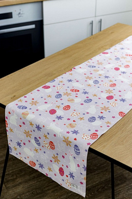 Дорожка (раннер) Писанка сиреневая 40x140 см 