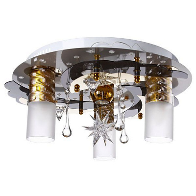 Люстра Altalusse LV168-04 білий/золото