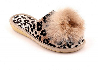 Обувь домашняя БЕЛСТА Пушок р.32 бежевый 638 