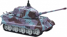 Танк на р/у Great Wall Toys King Tiger микро со звуком фиолетовый 1:72 GWT2203-2