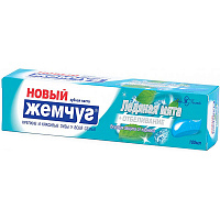 Зубна паста Новый Жемчуг Крижана м'ята + Відбілювання 100 мл