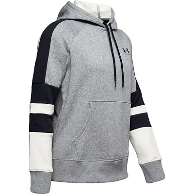 Джемпер Under Armour RIVAL FLEECE LC LOGO HOODIE NOVELTY 1348552-035 р. S серый